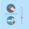 Flosser Replacement Tips for Waterpik Water Flosser,Plaque Seeker Replacement Tips Compatible with Waterpik Water Flossers and Other Brand Oral Irrigators, Plaque Remove Brisles Tips(6-Pack) view 2