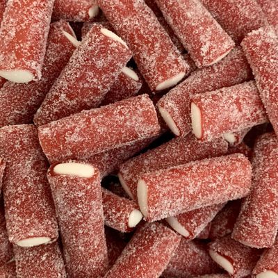 Strawberry Rocketz Retro Sweet Shop Jar by The Gourmet Sweet Company