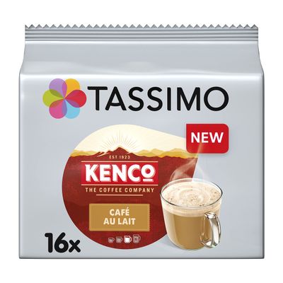 Tassimo Kenco Caf au Lait Coffee Pods