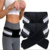 THUCHENYUC Premium Belt - Relieve Back Pain Sciatica, Breathable Lower Back Sciatica Belt Support Brace For Men And Women Pelvic Support Belt (Color : Black+Black) view 1