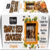 OLINA'S BAKEHOUSE Gluten Free Simply Seed Crackers - Original 80g - 6 Pack view 1