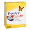 Freestyle Freedom Lite Blood Glucose Monitoring System MMOL/L with 10 Test Strips | Compact Metering Device For Diabetes | Branded Thankyou Card view 1