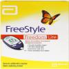 Freestyle Freedom Lite Blood Glucose Monitoring System MMOL/L with 10 Test Strips | Compact Metering Device For Diabetes | Branded Thankyou Card view 3