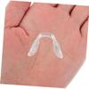 Lurrose Nose Piece Pad for Eyeglasses 4pcs Silicone Nose Pads Gentle Non-irritating for Frame Stability view 4