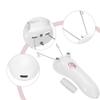 Lwuey Electric Facial Hair Remover, USB Chargeable Face Threading Machine Cotton String Thread Device Physical Threader Removal Tool Lip Chin Cheek Arm Leg Body Epilator Depilation Woman Portable view 3