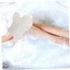 BIUDECO White Grey Felt Sauna Glove Five Fingers Water Absorption Heat Insulation Unisex Bathing Sauna Mitt Heat Protecting Mitten for Men Women view 3