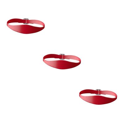 FRCOLOR 3pcs Silicone Hair Trimming Guide Fade Guide for Men Neckline Shaving Template Hair Cutting Tools