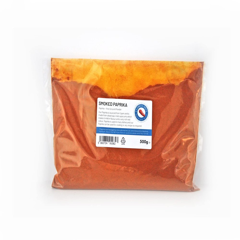 Entirely Ingredients - Smoked Paprika 500g - Food Grade - Premium quality