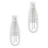 Ciieeo 2pcs Button Press Dressing Assistance Tool Coat Button Hook Fixed Hook for Wedding Dress Zipper Pulling Helper view 1