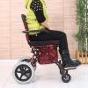 PAILON Portable Folding Wheelchair, Wheelchair with Handbrake & Shopping basket,Foldable Frame Mobility Aids, Ultra-Light Wheelchair for The Elderly and Special Needs view 3