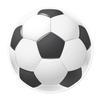 dekora - Children's Birthday Cake Decoration  Wafer Disc Ball Football | Diameter 20 cm view 1