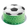 dekora - Children's Birthday Cake Decoration  Wafer Disc Ball Football | Diameter 20 cm view 3