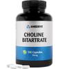 Choline Supplement 700mg - 150 Capsules - 5 Months Supply - High Strength Choline Bitartrate, Easy to Swallow | Supports Fat Metabolism, Brain Health & Liver Function | Ambervit view 1