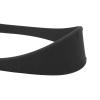 Neckline Shaving Template Adjustable Curved Silicone Band Hair Trimming Guide for Children Adults Adjustable Fade Guide for Hair Clippers (Black) view 4