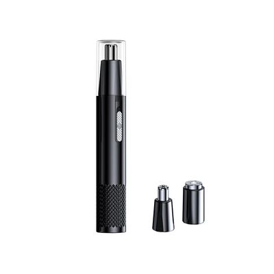 lmoikesz Woman Man Unisex Electric Face Nose Hair Clippers IPX5 Waterproof Portable Trimmer Shaving Safety Removal Bathroom, Black, Type 2