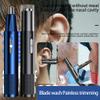 lmoikesz Woman Man Unisex Electric Face Nose Hair Clippers IPX5 Waterproof Portable Trimmer Shaving Safety Removal Bathroom, Black, Type 2 view 4