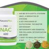 NaturesPlus PRO NAC 600 mg - High Strength N Acetyl Cysteine Supplement, Easy to Swallow, One a Day - Vegetarian, Gluten Free - 60 Capsules view 4