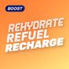 Boost Sports Drink Orange Flavour 12 Isotonic Drink with Vitamin B12 and B6 Electrolyte Drink Maximum Hydration Drinks Low Calorie Vegan Adult Soft Drinks Multipacks 12x500ml view 4