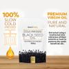 Black Seed Oil 240 Double Strength Capsules - Premium Cold Pressed Virgin Oil, High Strength Thymoquenine 3X% | 1000mg Softgels with Zero Additives (Non-GMO) Made in UK by Inner Vitality view 3