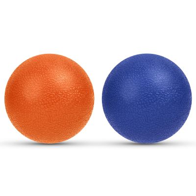 URAQT Lacrosse Massage Ball Set, 2 Pack Body and Foot Massage Roller, Muscle Massager Hard Lacrosse Ball for Plantar Fasciitis, Trigger Point Therapy, Deep Tissue, Myofascial Release