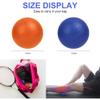 URAQT Lacrosse Massage Ball Set, 2 Pack Body and Foot Massage Roller, Muscle Massager Hard Lacrosse Ball for Plantar Fasciitis, Trigger Point Therapy, Deep Tissue, Myofascial Release view 2