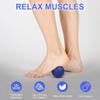URAQT Lacrosse Massage Ball Set, 2 Pack Body and Foot Massage Roller, Muscle Massager Hard Lacrosse Ball for Plantar Fasciitis, Trigger Point Therapy, Deep Tissue, Myofascial Release view 4