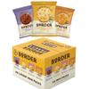 D DIRECT MART THE QUALITY SERVICE YOU EXPECT Border Biscuits Mini Pack, Assorted Butterscotch+Viennese Whirls+Golden Oat Crumble+Chocolate Biscuits, Individually Wrapped Cookies, 48 Multipack view 1