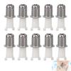 10 pcs Nose Hair Trimmer Head, Nose Trimmer Head Universal Replacement Clipper Blade Heads for Accurate Shaving Practical view 1