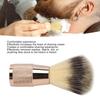 Shaving Brush for Men, Professional Beard Brush, Soft Synthetic Bristles Easy To Foam Portable Men Shaving Brush for Salon Home view 3