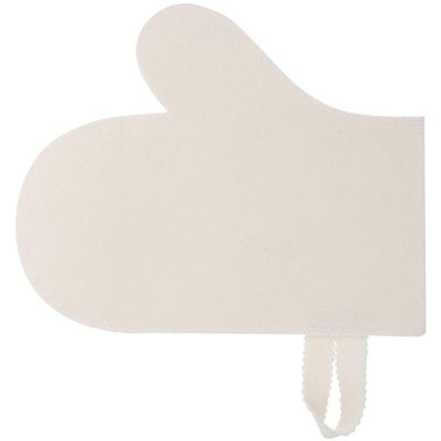 Beaupretty Shower Sauna Mitten felt sauna gloves bath gloves fashion gloves sauna mitten felt shower sauna glove sauna heat protecting mitten felt sauna heat protecting mitt shower absorb