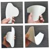 Beavorty Beard Applicator Cards 3pcs White Hairline Design Board Hairline Enhancing Tool for Men Beard Styling Barbershop Supply view 3
