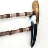 Veemoon Natural Ox Horn Massage Hammer Back Scratcher Massage Pat Pure Handcrafted Polished Ox Horn Tool for Muscle Relaxation and Pain Relief Random Color view 2
