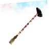 Veemoon Natural Ox Horn Massage Hammer Back Scratcher Massage Pat Pure Handcrafted Polished Ox Horn Tool for Muscle Relaxation and Pain Relief Random Color view 3