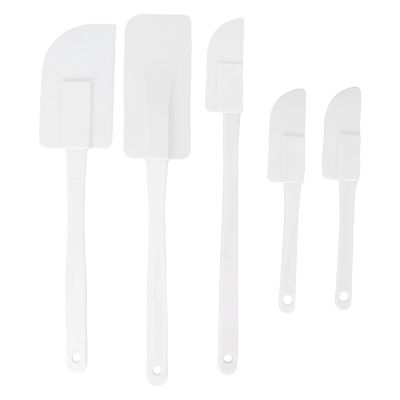 5pcs Wax Spatula Set, Silicone Spatula Waxing Applicator, Hair Removal Waxing Scraper, Hard Wax Sticks for Wax Warmer, Silicone Stir Sticks for Home Salon