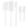 5pcs Wax Spatula Set, Silicone Spatula Waxing Applicator, Hair Removal Waxing Scraper, Hard Wax Sticks for Wax Warmer, Silicone Stir Sticks for Home Salon view 1