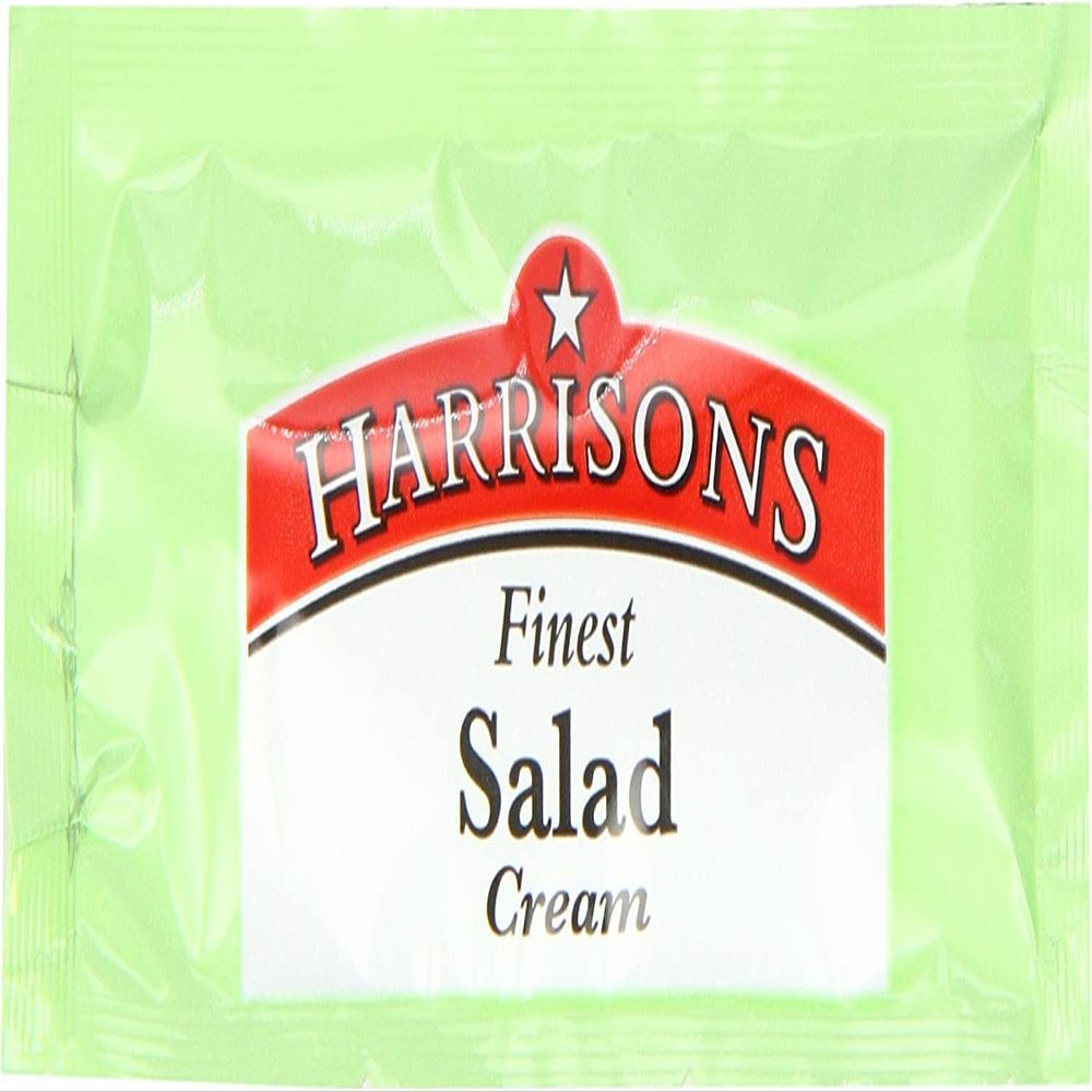 Harrisons salad cream sachet