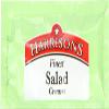 Harrisons salad cream sachet view 1
