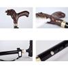Crutch Telescopic with LED Light Walking Stick Aluminum Alloy Four Feet Non-Slip Height Adjustable Faucet Walking Stick, Suitable for Seniors On Foot crutch-11.19 Interesting view 3