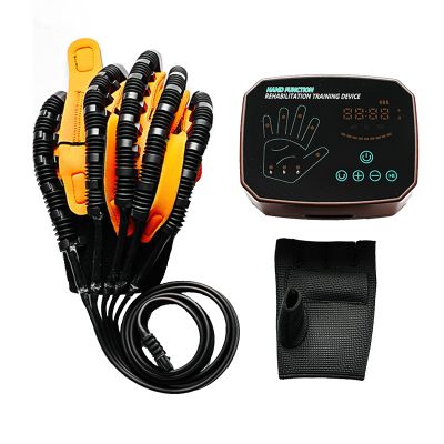 Cashwise Rehabilitation Robot Gloves, Hemiplegia Finger Rehabilitation Trainer, Stroke Hand Splint Assistive Gloves Training Equipment, for Hand Function Recovery,RightHand-XL