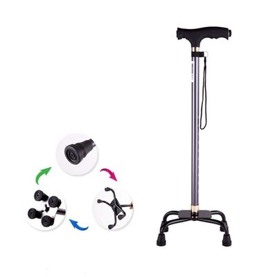Walkers for seniors Walking Stick (3 Base) Crutches Lightweight with LED Light Ergonomic Handle Canes Adjustable Height for Elderly Men Arthritis Seniors Injured Women Disabled Cane rollator walker