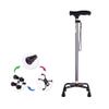 Walkers for seniors Walking Stick (3 Base) Crutches Lightweight with LED Light Ergonomic Handle Canes Adjustable Height for Elderly Men Arthritis Seniors Injured Women Disabled Cane rollator walker view 1