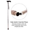 Walkers for seniors Wooden Handle Walking Stick Adjustable Folding Safety Walking Stick for Elderly Blind Walking Stick Guide Crutch for Blind Elderly rollator walker Durable Mobility Aid Interesting view 4