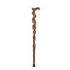Cane, Elderly Crutches, Solid Wood Walking Stick, Whole Wood Hollow Carving 90cm Long Can Be Truncated As Needed Interesting view 1