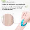 Crystal Hair Eraser Nanoglass Physical Hair Remover Stone Painless Epilator Reusable Body Depilation Tool for Leg Hand E view 2