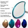 Crystal Hair Eraser Nanoglass Physical Hair Remover Stone Painless Epilator Reusable Body Depilation Tool for Leg Hand E view 3