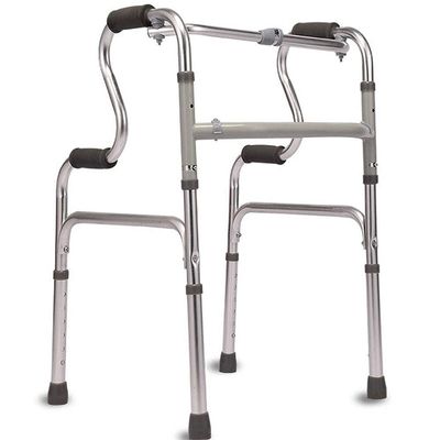Aluminum Alloy Walking Aid, Four-leg Crutches Walking Aid for The Disabled, Suitable for Elderly Walkers Interesting