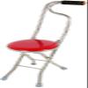 Skilled crutch stool walker triple cane folding stool, red Interesting view 1