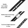 Walking Stick/Crutches Aluminum Alloy Walking Canes with LED Light Ergonomic Handle 10 Adjustable Height Levels for Elderly Men or Women Interesting view 2