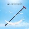 Walking stick, Flexible And Durable Walking Aid, Adjust Height Is Not Supported,86cm,carbon Fiber,Non Slip Walking Cane,Elderly Crutches,Black Interesting view 4