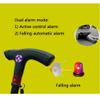 Walkers for seniors Multi-Function Intelligent Elderly Crutches Walking Cane Stick Adjustable LED Light Non-Slip Telescopic Walking Stick Smart Radio Alarm Aluminum Crutches rollator walker Durable view 3